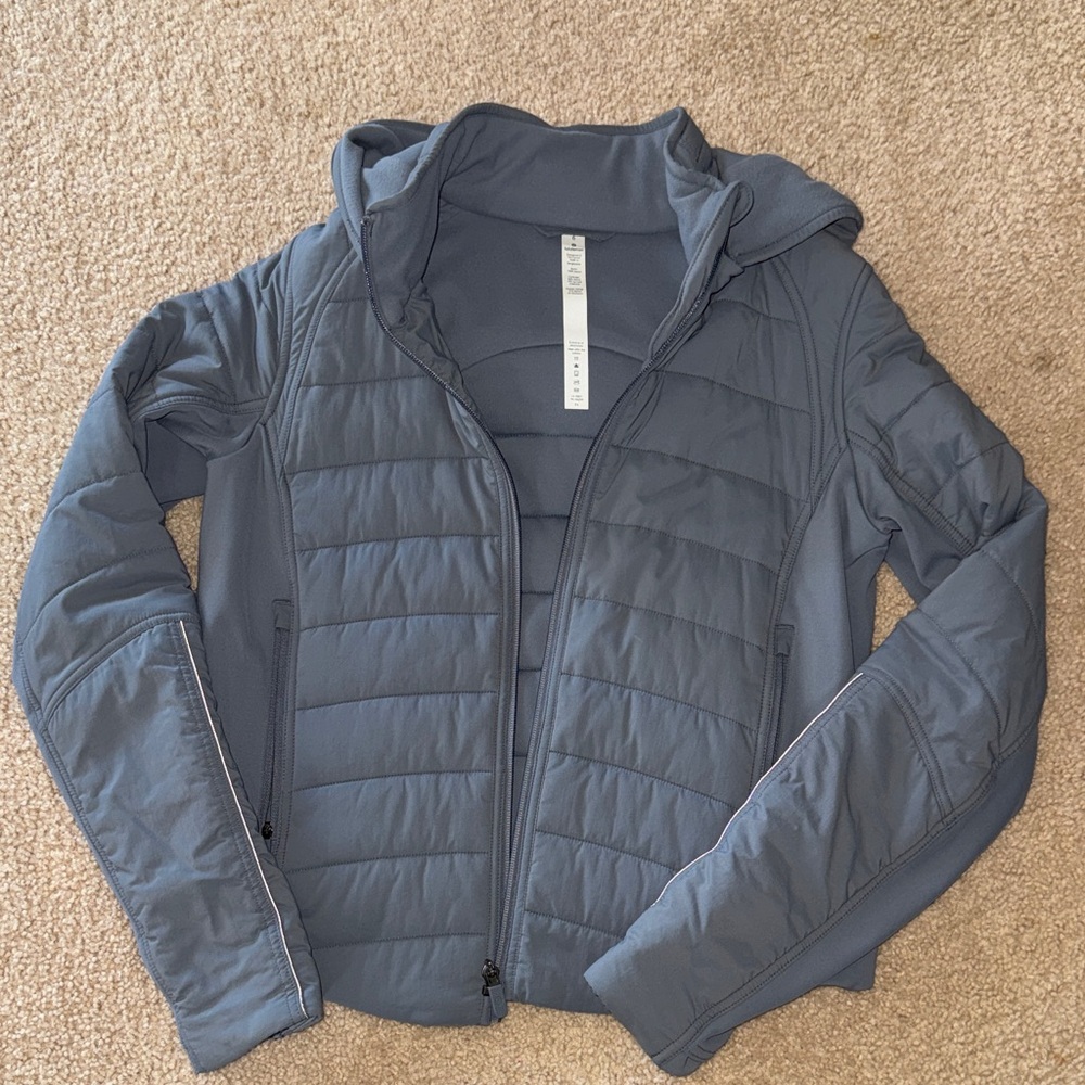 lululemon athletica Blue Puffer Jacket
